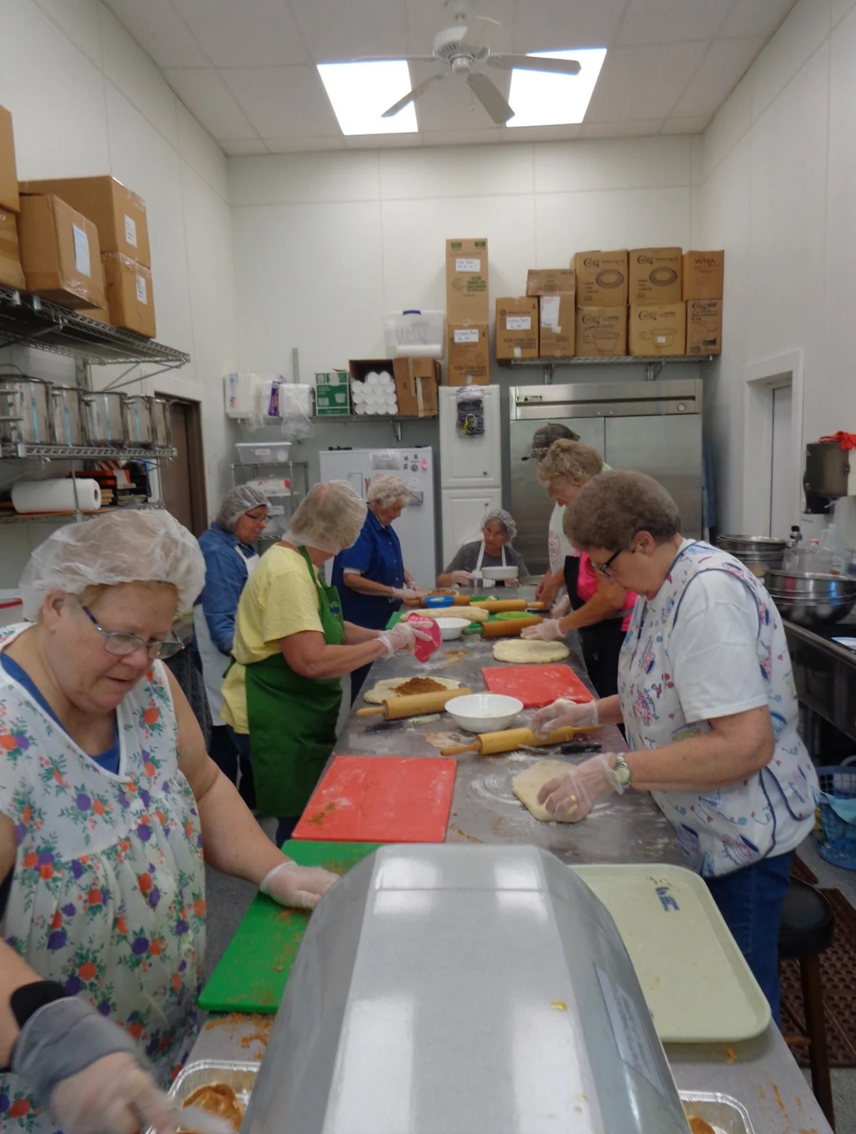 Black Lick Cinnamon Rolls at Valley of Light Ministries Church in Homer City, Pa