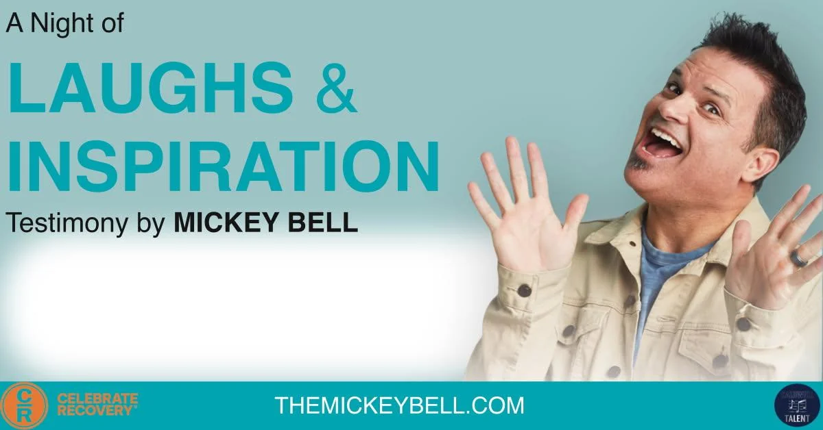 Mickey Bell Celebrate Recovery Comedian at Valley of Light Ministries Church in Homer City, Pa